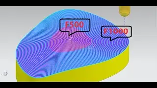 NX CAM BÖLGESEL İLERLEME AYARI