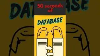 the basics of Database in 50 seconds || Programming Tutorial 