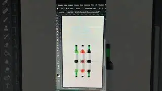 Crie um efeito de reflexo - Tutorial curto do Photoshop #emilysouza #photoshop #tutorial #reflexo