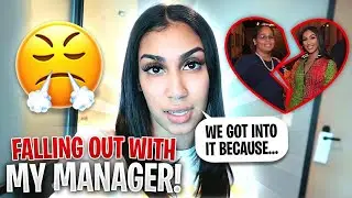 I fell out with my manager Lee..