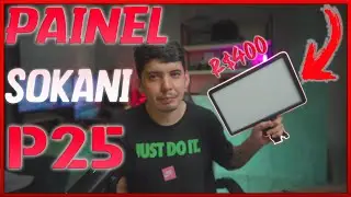 PAINEL DE LED SOKANI P25 | ILUMINAÇÃO BOA E BARATA