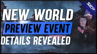 Amazon's 🧊NEW WORLD MMO FULL PREVIEW EVENT DETAILS (Invite Waves, Server Details, Client Download)