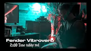 FUN with Fuzz | Vibroverb into 2x10 Tone tubby alnico Red.