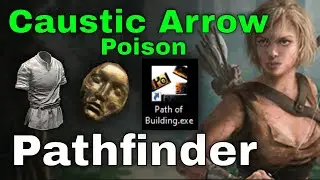 (1 Divine) Caustic Arrow Poison Pathfinder Leveling Guide [3.23 PoE]