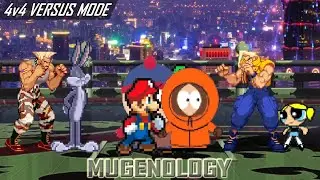 Bugs Bunny [Z], Guile, Super Better Mario, Stan vs Bubbles (MVC), Nash, Kenny, Super Better Luigi