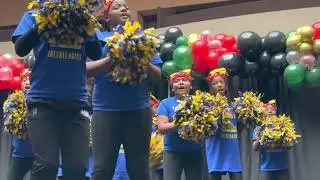 Miles Tigerettes Cheerleaders perform at Greenbriar Mall