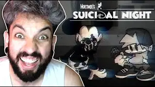 FINALMENTE TEMOS OUTRO MOD BIZARRO DE FRIDAY NIGHT FUNKIN'?! 😨 | Mortimer's Suic1dal Night