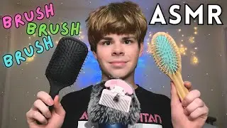 ASMR Brushing Your Hair 💤 Hair Brush Sounds | Personal attention | Scalp Massage