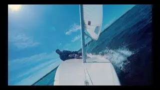 Sailing Cross Lake, Upstate New York in 10 Knots