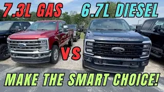 2025 Ford Superduty 7.3l Gas Godzilla vs 6.7l Powerstroke Diesel Finale Which costs you less money?