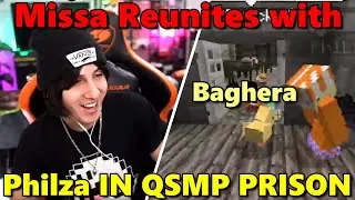 Missa REUNITES WITH PHILZA AT PRISON on QSMP Minecraft