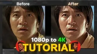 How to upscale 1080p to 4k | After effects and Topaz AI Tutorial