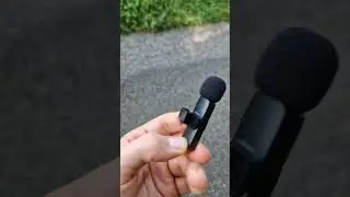 Testing my lavalier mic outside #productreview