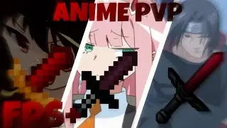😱TOP 3 ANIME PVP TEXTURE PACKS MCPE 1.17😱 (IOS, WINDOWS 10, ANDROID) ✅FPS BOOST✅