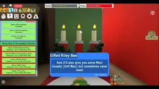 Выполнил НГ квест от Riley Bee!!! И открыл 10 подарок!!! BEE SWARM SIMULATOR!!!