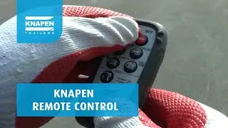 KNAPEN Remote Control, all functions on a single device
