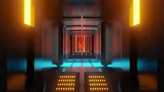 Sci-Fi Tunnel - Futuristic 3D Animation