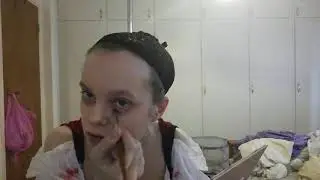 Skadad rödluvan makeup tutorial (är ej sponsrad)