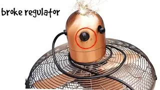 How To Repair Broken Fan Regulator Which Caused The Short Circuit.