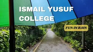 Ismail Yusuf College | IY College | Fun in Rain