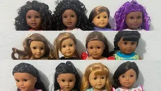 American girl box opening! (12 dolls)