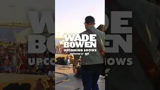 Kickin off another month on the road TONIGHT. See y’all there! 🤠 #countrymusic #ontour #wadebowen