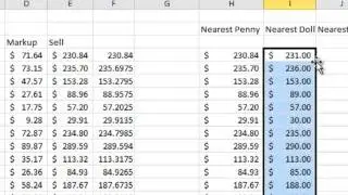 How to Round to a specific number in Excel