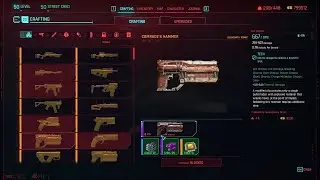 Comrade's Hammer Crafting Spec Location 1.5 Cyberpunk 2077