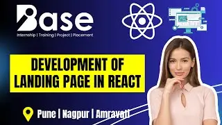| Development of Landing Page in React | #learnwithibase #growwithibase #coding #reactjsdeveloper