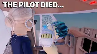 THE PILOT DIED ON THE FLIGHT | Cabin Crew Simulator *Ep25* | roblox