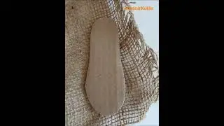 Лапоточек / из мешковины /для сувенира