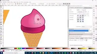 Inkscape: ein Eis mit einer Eiswaffel erstellen