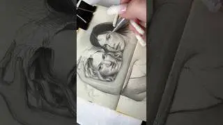 💕 #art #арт #рисунок #artist #portrait #sketch #skethbook #портрет