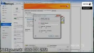 How to Adjust the Layout of a Print Job - Xerox Work Centre 7200/7220/7220i/7225/7225i
