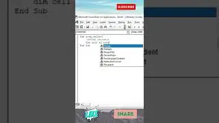 How to loop through cells by using VBA | Visual Basic Application