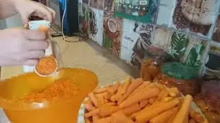 Заготовки на зиму - морковь. 