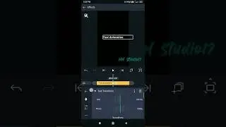 Alight Motion Text Animation 🥺💔🥀✨ | Text Transformation Effect Part 1