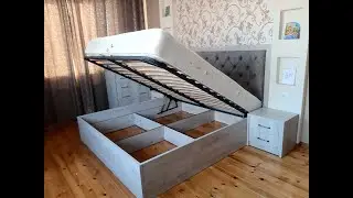 Спальный гарнитур,спальная кровать, кровать подъемным механизмом.Эмерек. г.Ош, Кыргызстан. Новый2020