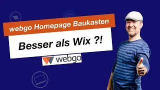 webgo Homepage Baukasten - Besser als Wix?!