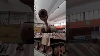 The WWII German Panzerkampfwagen V "Panther" Tank on display at The Tank Museum