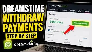 How to withdraw from Dreamstime contributor dashboard payments - Step By Step