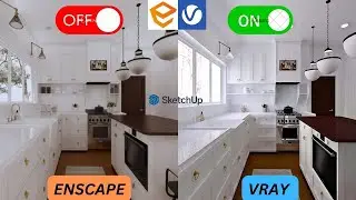 How to Switch from Enscape to Vray render || Step -by-step || Must watch !!