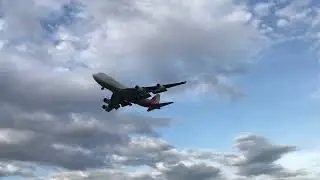Asiana Cargo B747-400F landing to Ho Chi Minh city (HL-7419)