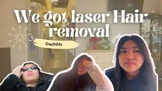 We got Laser Hair removal (it hurts) | Faith Alexis