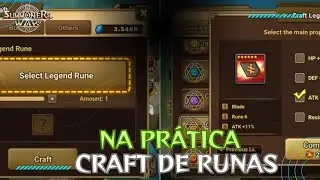 NA PRÁTICA! Craftando Runas e Upando | Ep 19: Do Zero ao Topo - Summoners War