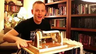 Treadle Spinning Wheel (from a Singer Sewing Machine)