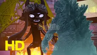 Godzilla Vs Arima (Short Battle) Full Video (Part 1)