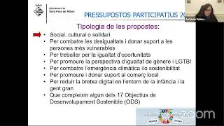 Pressupostos Participatius 2021 Resultats