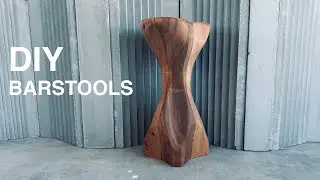 Carving Barstools out of solid wood