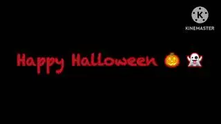 Happy Halloween 🎃👻
